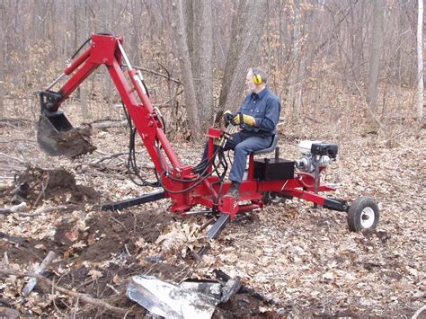 build my own backhoe